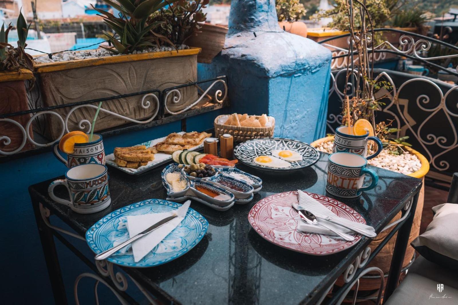 צ'פצ'אוונה Riad Azurite מראה חיצוני תמונה